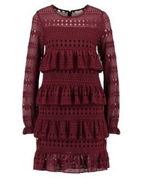 Robe droite pourpre foncé Sparkz