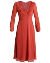 Robe droite rouge Anna Field