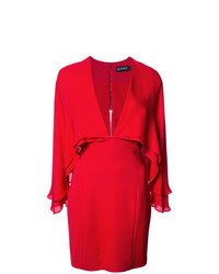 Robe droite rouge Haney