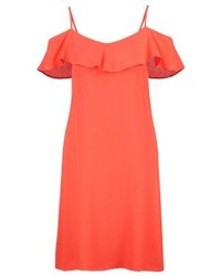 Robe droite rouge KIOMI