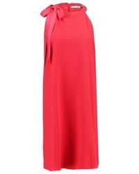 Robe droite rouge Naf Naf