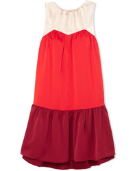 Robe droite rouge Paper London