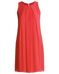 Robe droite rouge Swing