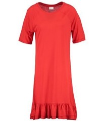 Robe droite rouge Vila