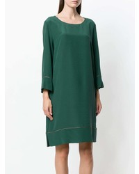 Robe droite vert foncé Altea