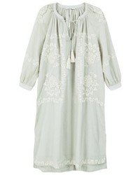 Robe droite vert menthe Mango