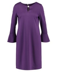 Robe droite violette Wallis