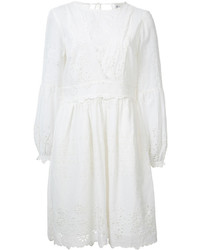 Robe en broderie anglaise blanche Sea