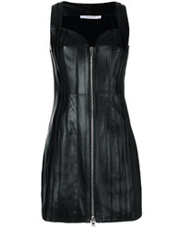 Robe en cuir noire Givenchy