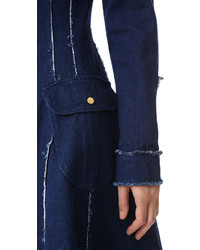 Robe en denim bleu marine Natasha Zinko