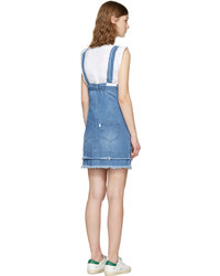 Robe en denim bleue Sjyp