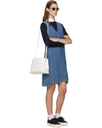 Robe en denim bleue Sjyp