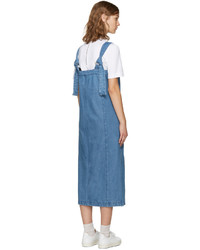 Robe en denim bleue Sjyp