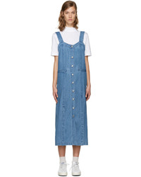 Robe en denim bleue Sjyp