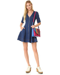 Robe en denim bleue Stella McCartney