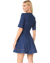 Robe en denim bleue Stella McCartney