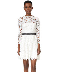 Robe en dentelle blanche Cynthia Rowley