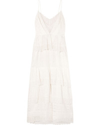 Robe en dentelle blanche Erdem