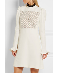 Robe en dentelle blanche Giambattista Valli