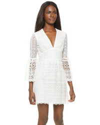 Robe en dentelle blanche Cynthia Rowley