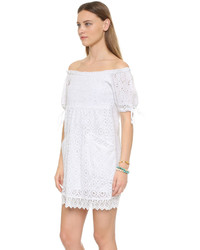 Robe en dentelle blanche Tularosa