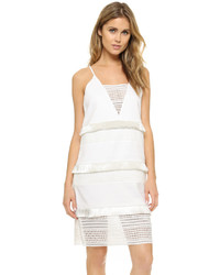 Robe en dentelle blanche Three floor