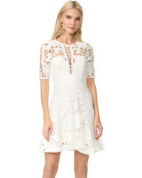 Robe en dentelle blanche Thurley