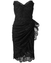 Robe en dentelle noire Dolce & Gabbana