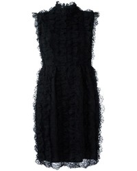 Robe en dentelle noire Givenchy
