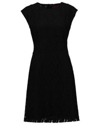 Robe en dentelle noire Hugo Boss