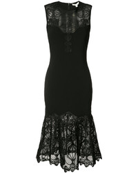 Robe en dentelle noire JONATHAN SIMKHAI