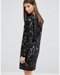 Robe en dentelle noire B.young