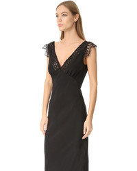 Robe en dentelle noire Jenni Kayne