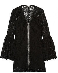 Robe en dentelle noire MCQ