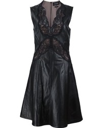 Robe en dentelle noire Yigal Azrouel