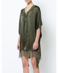 Robe en dentelle olive Faith Connexion