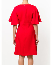 Robe en dentelle rouge Giambattista Valli