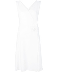 Robe en laine blanche Goat