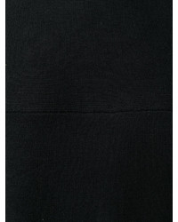 Robe en laine en tricot noire MM6 MAISON MARGIELA