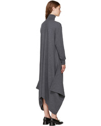 Robe en laine gris foncé Stella McCartney