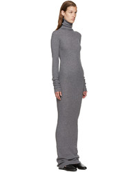 Robe en laine grise Stella McCartney