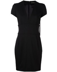 Robe en laine noire Alexandre Vauthier