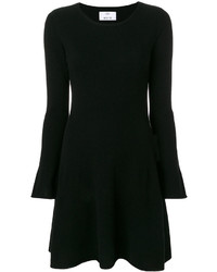 Robe en laine noire Allude