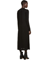 Robe en laine noire Maison Margiela