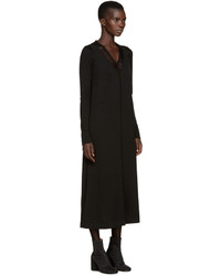 Robe en laine noire Maison Margiela