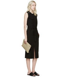 Robe en laine noire Nina Ricci