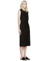 Robe en laine noire Nina Ricci