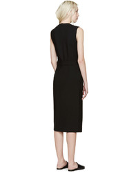 Robe en laine noire Nina Ricci