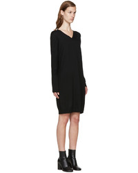 Robe en laine noire MM6 MAISON MARGIELA