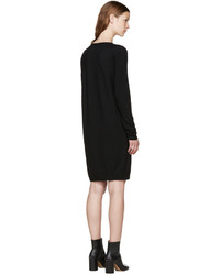 Robe en laine noire MM6 MAISON MARGIELA